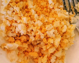 簡単♬綺麗♡潰しやすい♡ゆで卵の潰し方♬作り方2写真