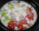 糖質制限！美肌コラーゲン鍋(トマト)作り方6写真