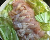 鶏胸肉とキャベツとえのきをレンジでチン作り方8写真