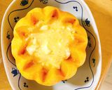 付け合わせに☆丸ごと南瓜の半熟卵グラタン作り方7写真