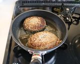 スキレットの熱々ハンバーグ作り方5写真