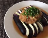 レンジでチン☆蒸しナスのおろしポン酢かけ作り方4写真