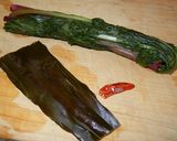 かぶの葉で野沢菜漬け風漬け物作り方4写真