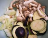 鶏肉と秋野菜の味噌炒め作り方1写真