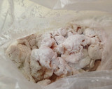 鶏皮のタレ漬け唐揚げ作り方5写真