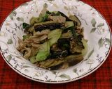 豚肉と茄子とチンゲン菜の味噌炒め作り方6写真