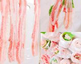 くるくる巻いて大葉焼豚♡作り方1写真