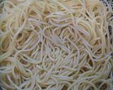 バシルソース　使用方法(スパゲッティ)作り方1写真