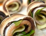 パクっと食べれるサンマの大葉チーズロール作り方3写真