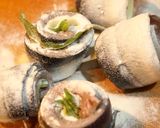 パクっと食べれるサンマの大葉チーズロール作り方4写真