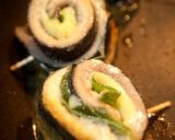 パクっと食べれるサンマの大葉チーズロール作り方5写真