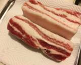 カルボナーラ☆自家製パンチェッタで作り方1写真