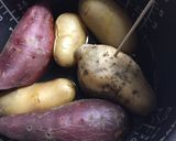 炊飯器でさつま芋☆じゃが芋も一緒に☆覚書作り方2写真