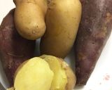 炊飯器でさつま芋☆じゃが芋も一緒に☆覚書作り方3写真