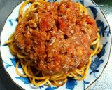 生麺みたいなミートソーススパゲティー作り方3写真