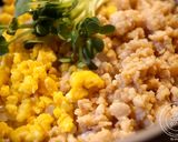 鶏胸肉de♡混ぜるだけ最強の鶏そぼろ丼！作り方5写真