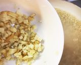 フライパンで玄米と大根の葉っぱ生姜ご飯作り方3写真