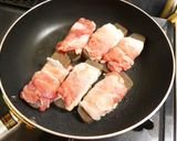 豚肉巻き蒟蒻ステーキ★おろし玉ねぎソース作り方9写真