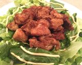 糖質制限☆鶏むね肉のロカボ唐揚げ 味濃め作り方6写真