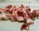 白菜・玉ねぎ・豚バラの中華スープ♬作り方3写真