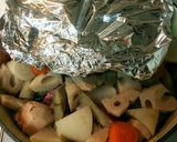 ブリのアラと根菜たちのまんぷく～っ！煮物作り方9写真