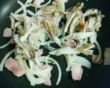 舞茸とほうれん草のクリームパスタ作り方11写真