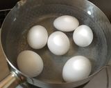 焼肉のタレで☆煮鶏＆煮卵作り方1写真
