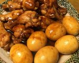 焼肉のタレで☆煮鶏＆煮卵作り方9写真