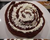 ぐるぐる巻いて～♬ココアな年輪ケーキ作り方17写真