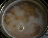 創味シャンタンで海老と豆苗炒め作り方2写真