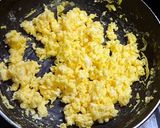 創味シャンタンで海老と豆苗炒め作り方3写真