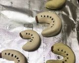 白玉団子でカブトムシの幼虫1(グロ)作り方2写真