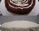 ぐるぐる巻いて～♬ココアな年輪ケーキ作り方19写真