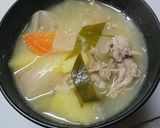 簡単☆冷凍もOKな豚汁作り方4写真