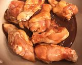 フライパンで１５分！簡単BBQチキン作り方3写真