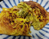 とろろ昆布と紅しょうがを玉子焼きに入れて作り方9写真