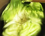 ロールキャベツ用のキャベツの茹で方作り方5写真