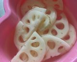 レンコンとさつまいもの根菜サラダ作り方1写真