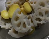 レンコンとさつまいもの根菜サラダ作り方3写真