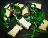 サッと炒め~厚揚げのにらたま炒め作り方8写真