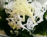 モリモリしらすとワカメ作り方4写真