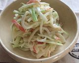 大根とセロリのサラダ作り方4写真