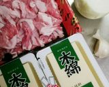 楽チン⤴肉豆腐作り方1写真