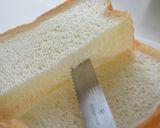 甘くないフレンチトースト＊ハム＆チーズ作り方1写真