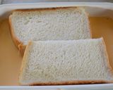 甘くないフレンチトースト＊ハム＆チーズ作り方5写真
