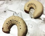 白玉団子でカブトムシの幼虫2(グロ注意)作り方3写真