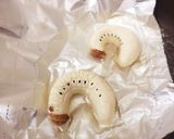 白玉団子でカブトムシの幼虫2(グロ注意)作り方4写真