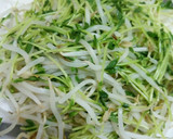 レンジで簡単☆もやしと豆苗の和え物作り方4写真