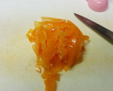 ビーフの薄切りと野菜のアボガドソース和え作り方3写真