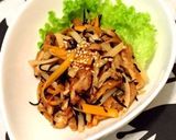 節約♪大根と柿の皮できんぴら♡作り方5写真